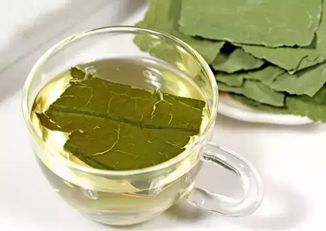 荷叶茶 图片